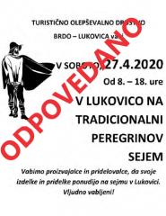 Peregrinov sejem - odpovedano